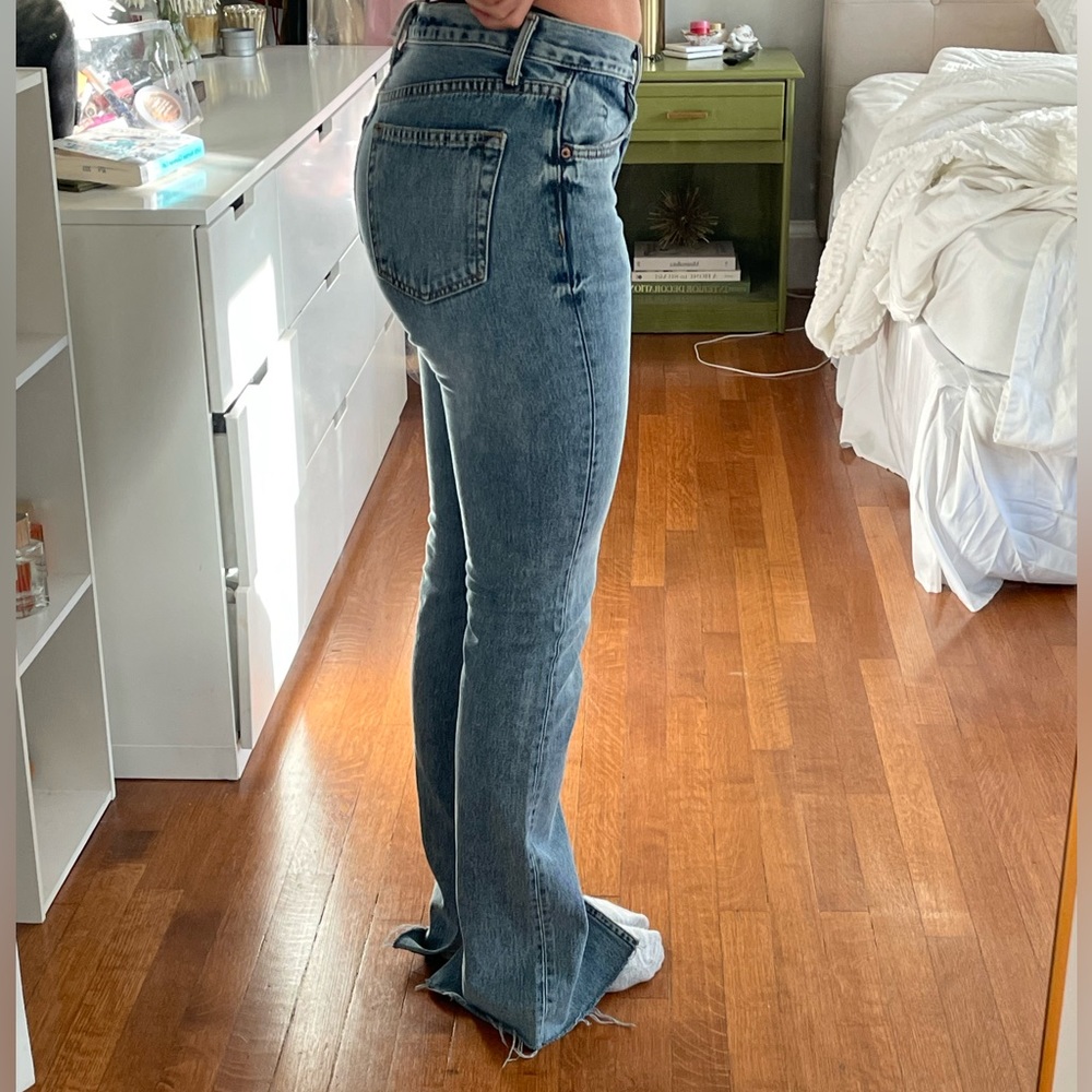 GRLDFRND Addison High-Rise Split Boot Jean - Picture 4 of 7